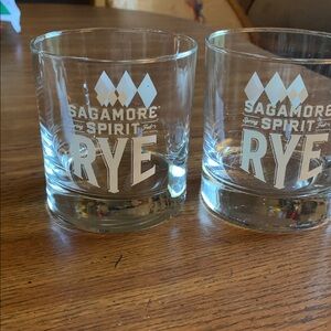 Sagamore Spirit Whiskey Tumblers (2)